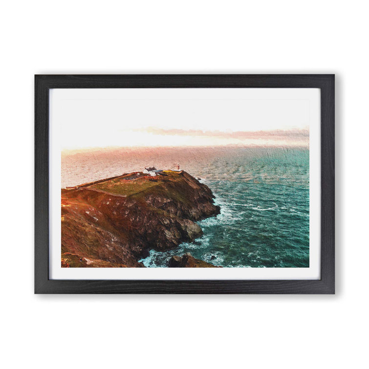 East Urban Home Howth Beacon In Dublin Ireland Picture Frame Painting
